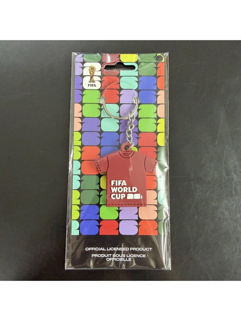 Officially Licensed FIFA World Cup 2026 Jersey Key Chain Keychain
